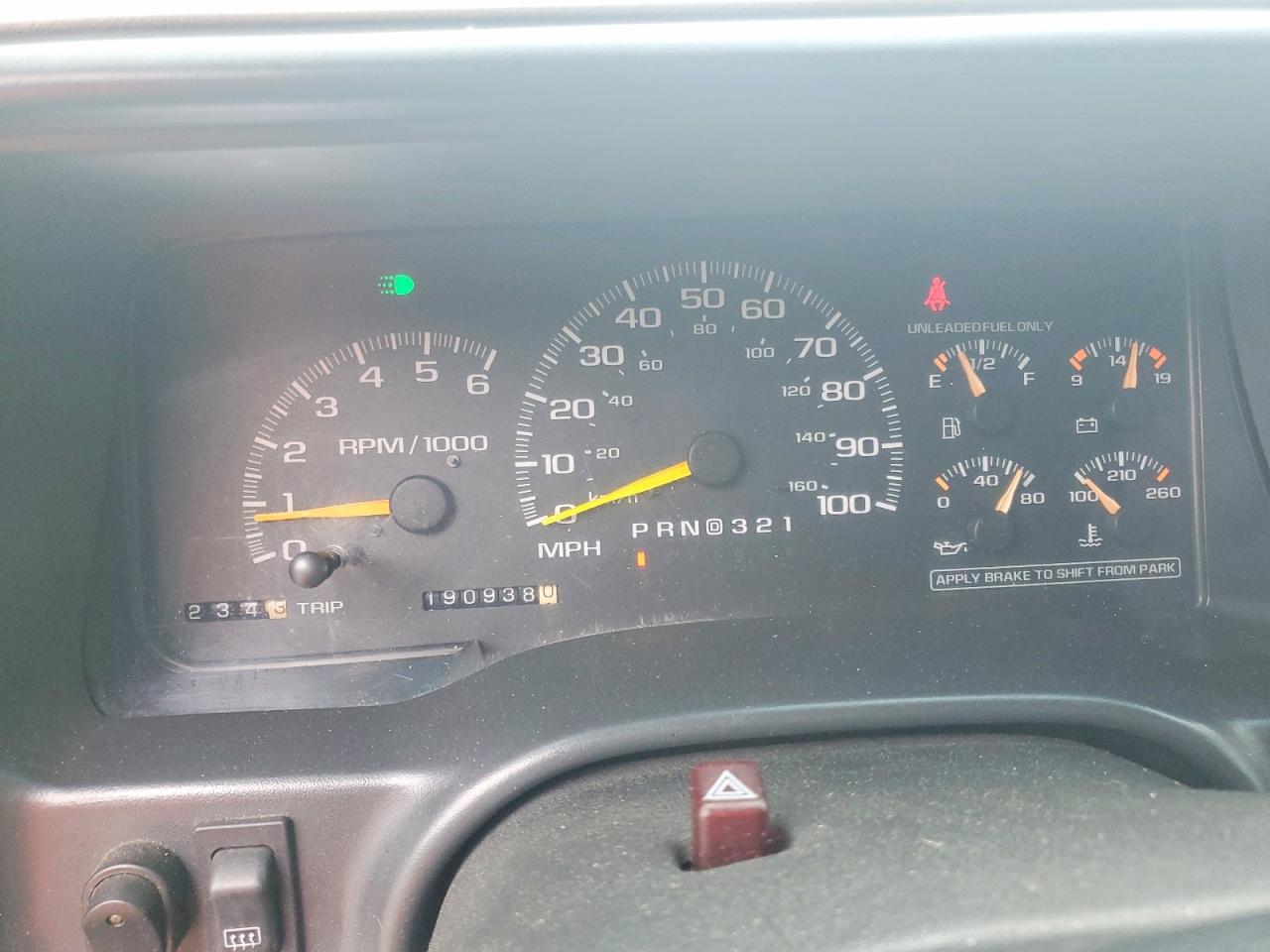 1999 Gmc Sierra K2500 Black vin: 1GTGK23R1XF044207