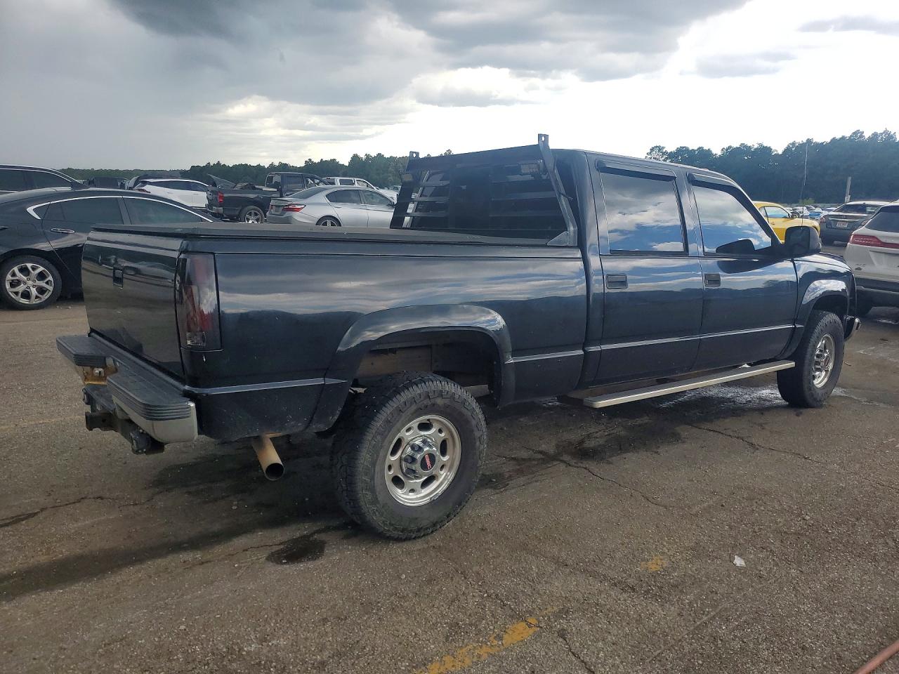 1999 Gmc Sierra K2500 Black vin: 1GTGK23R1XF044207