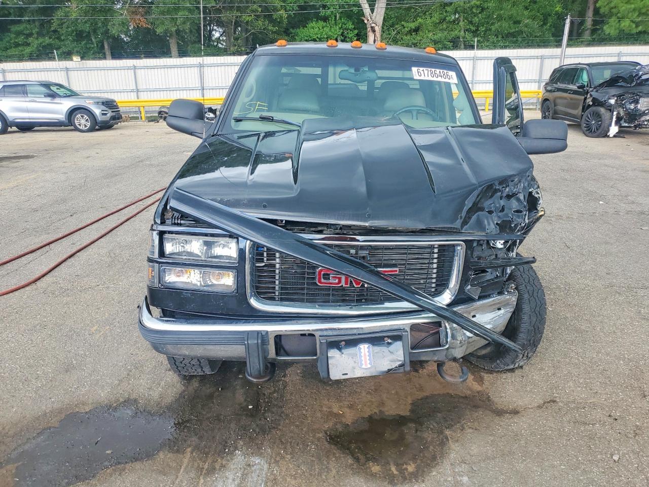 1999 Gmc Sierra K2500 Black vin: 1GTGK23R1XF044207