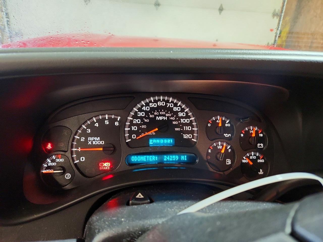 2004 Gmc Sierra K2500 Crew Cab Red vin: 1GTGK23U74F102854