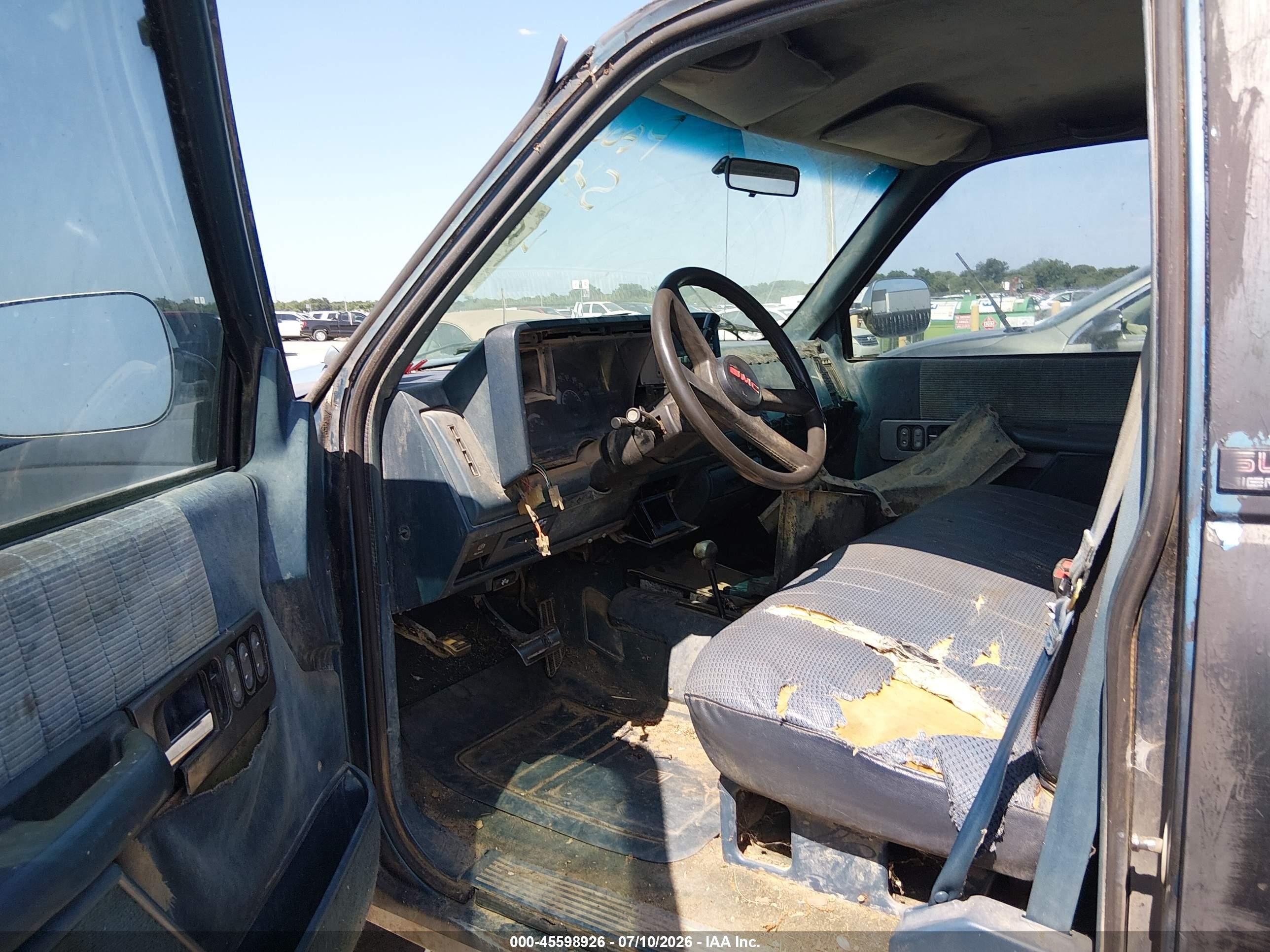 1990 Gmc Sierra K2500 Black vin: 1GTGK24K3LE521060