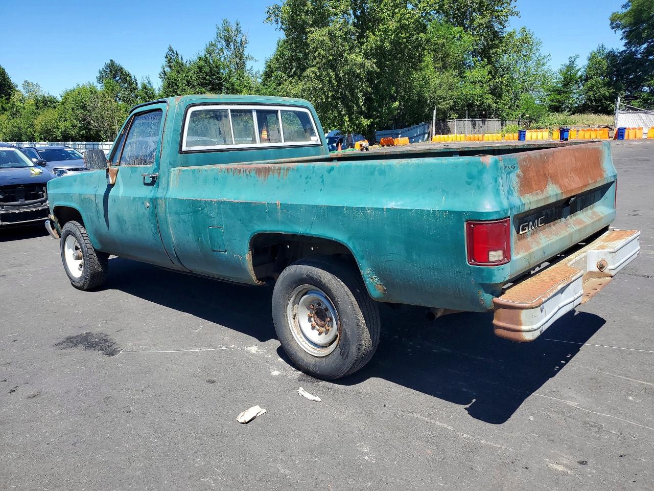 1982 Gmc K2500 Green vin: 1GTGK24M7CJ508420