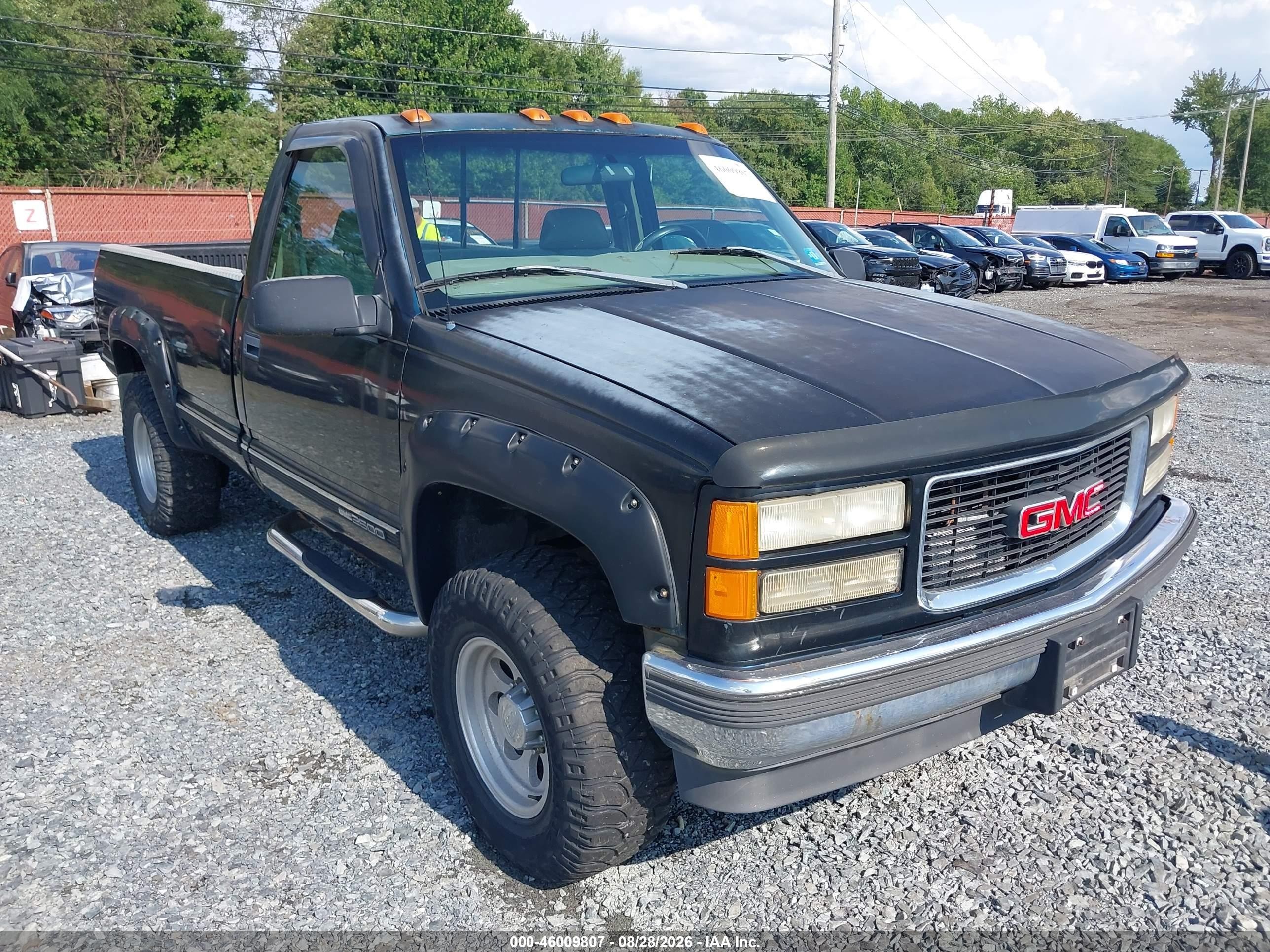 1998 Gmc Sierra 2500 Hd Sl Черный vin: 1GTGK24RXWE541887