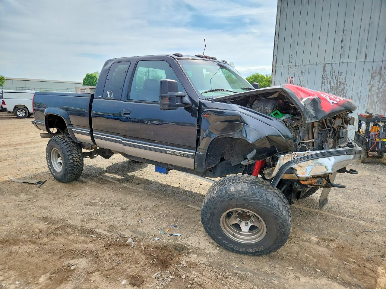 1998 Gmc Sierra K2500 Черный vin: 1GTGK29J8WE532138
