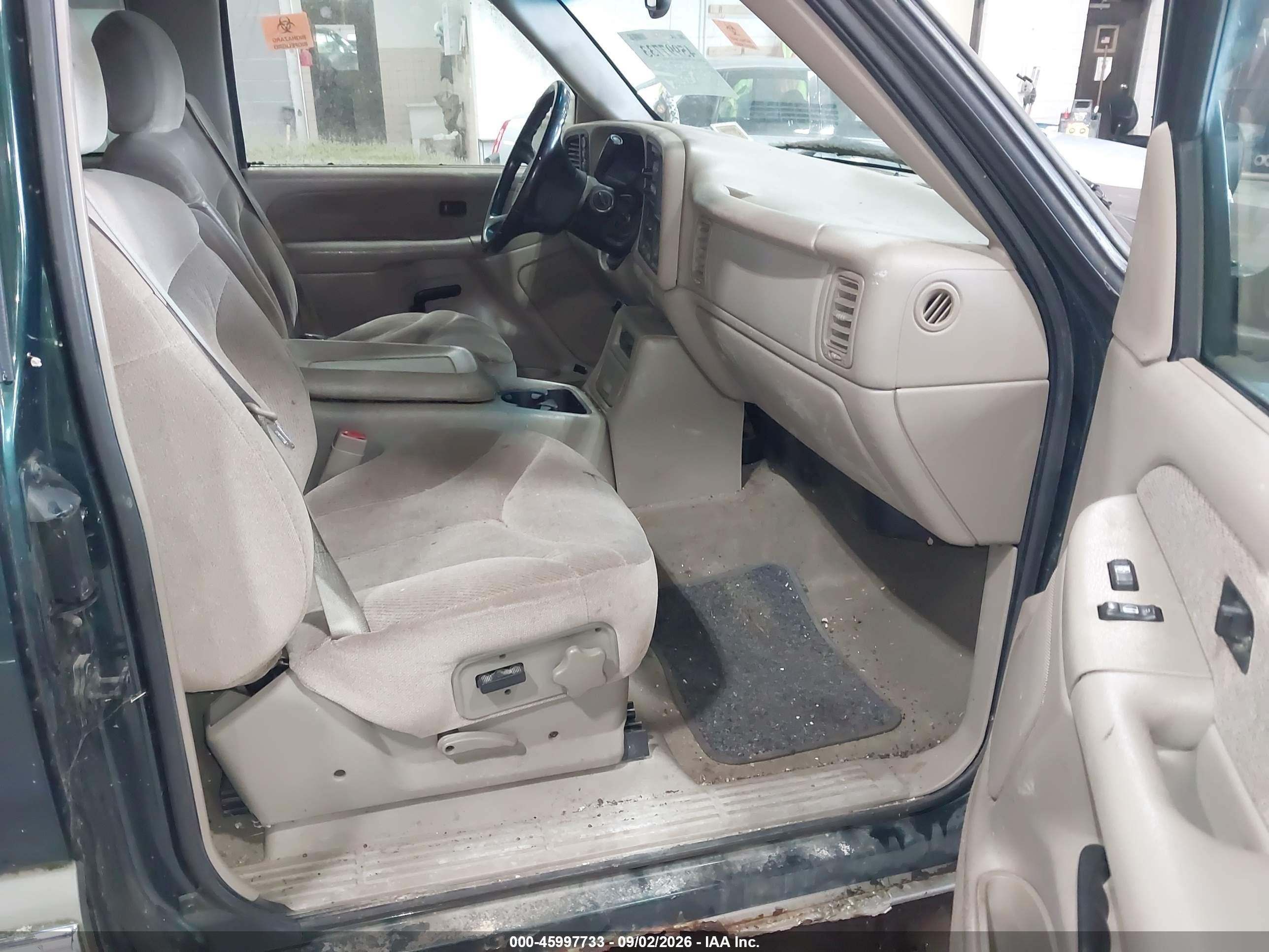 2002 Gmc Sierra 2500 Sle Green vin: 1GTGK29U12Z232034