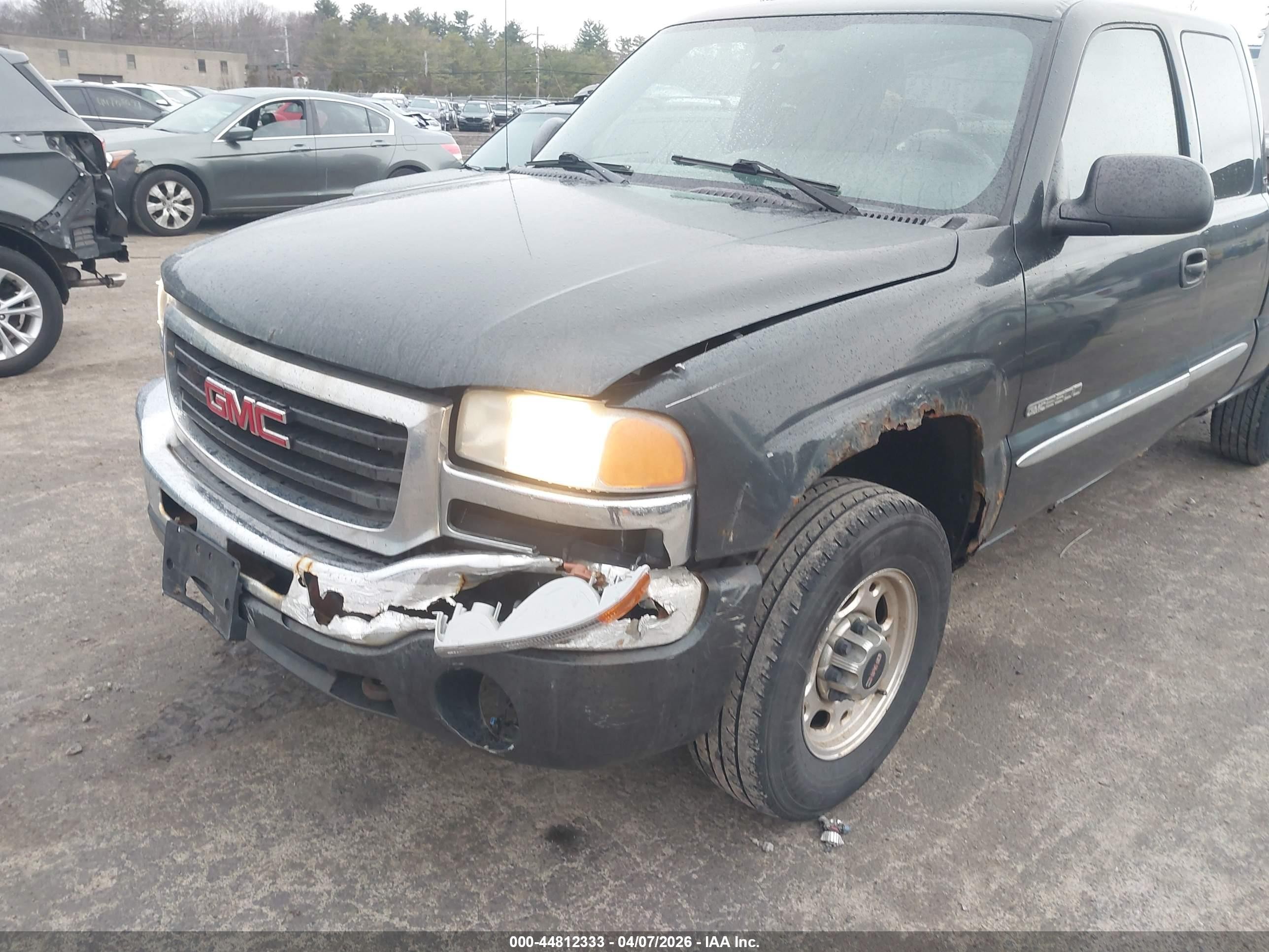 2004 Gmc Sierra 2500 Sle Dark Blue vin: 1GTGK29UX4Z103180