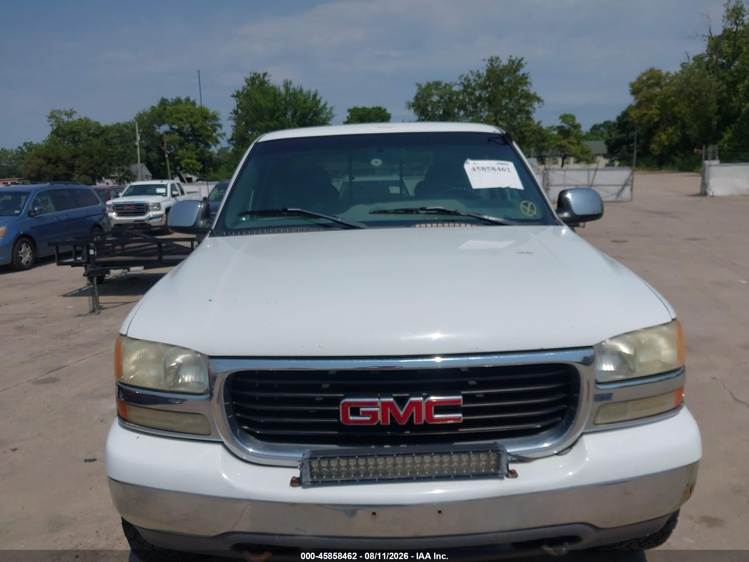 2000 Gmc Sierra 2500 Sle Белый vin: 1GTGK29UXYE269342