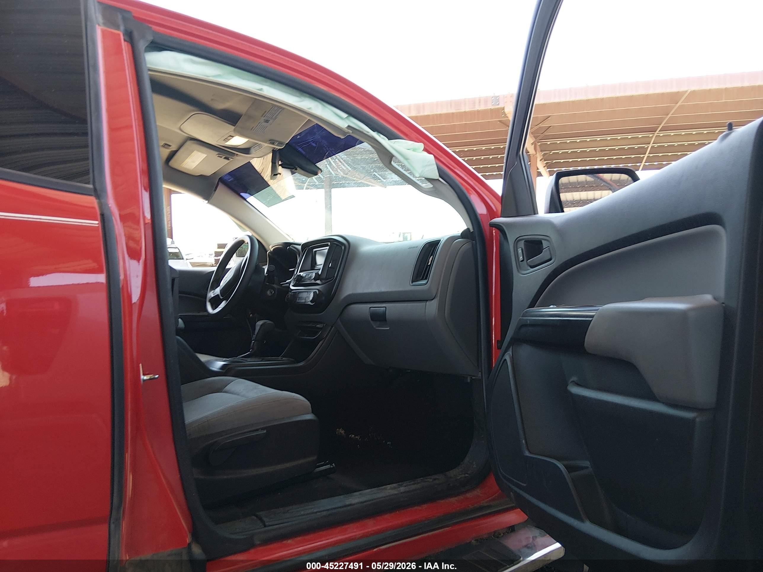 2015 Gmc Canyon Red vin: 1GTH5AE36F1185347