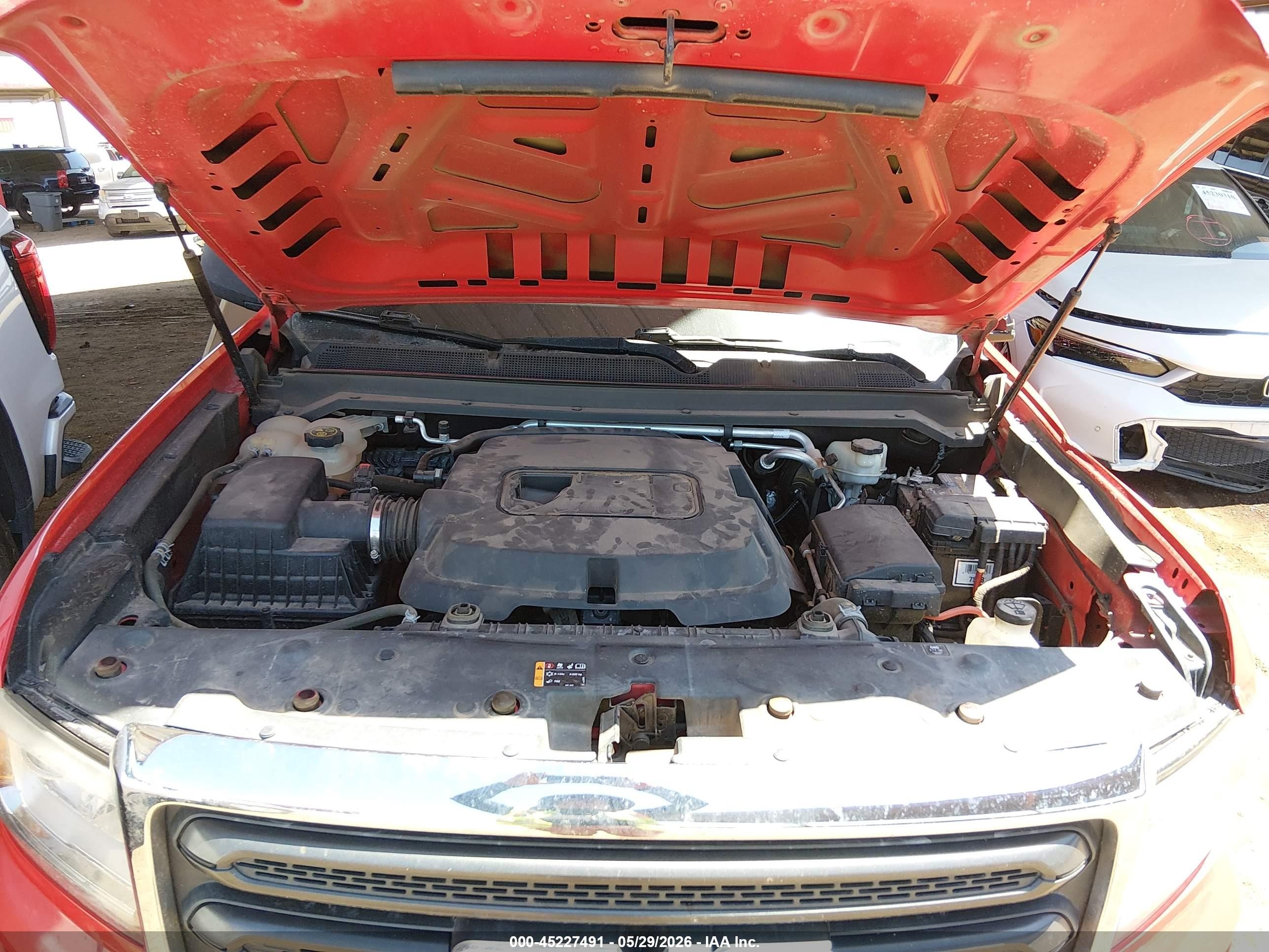 2015 Gmc Canyon Red vin: 1GTH5AE36F1185347