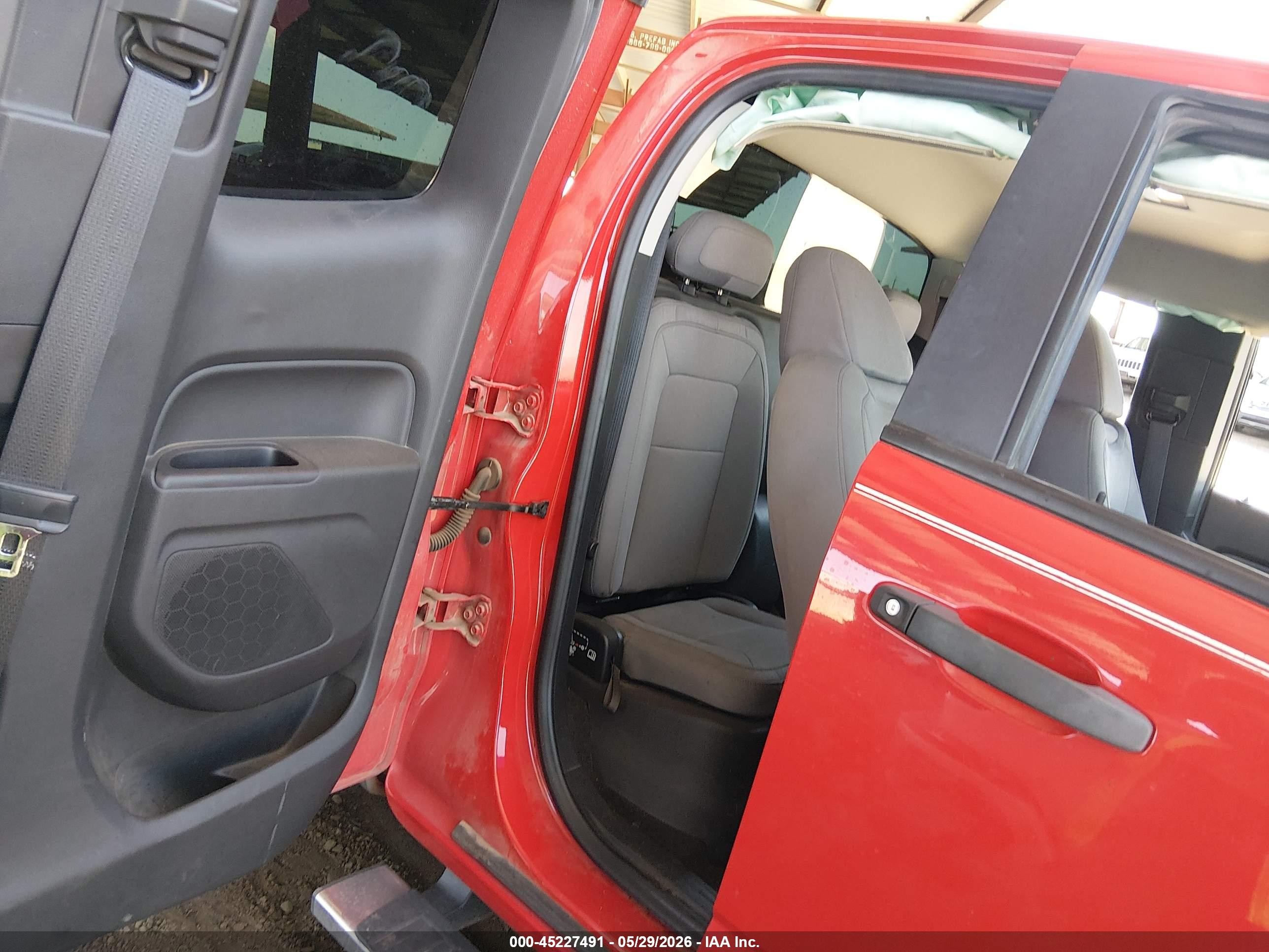 2015 Gmc Canyon Red vin: 1GTH5AE36F1185347