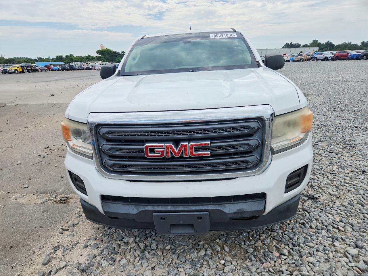 2015 Gmc Canyon White vin: 1GTH5AE38F1226867