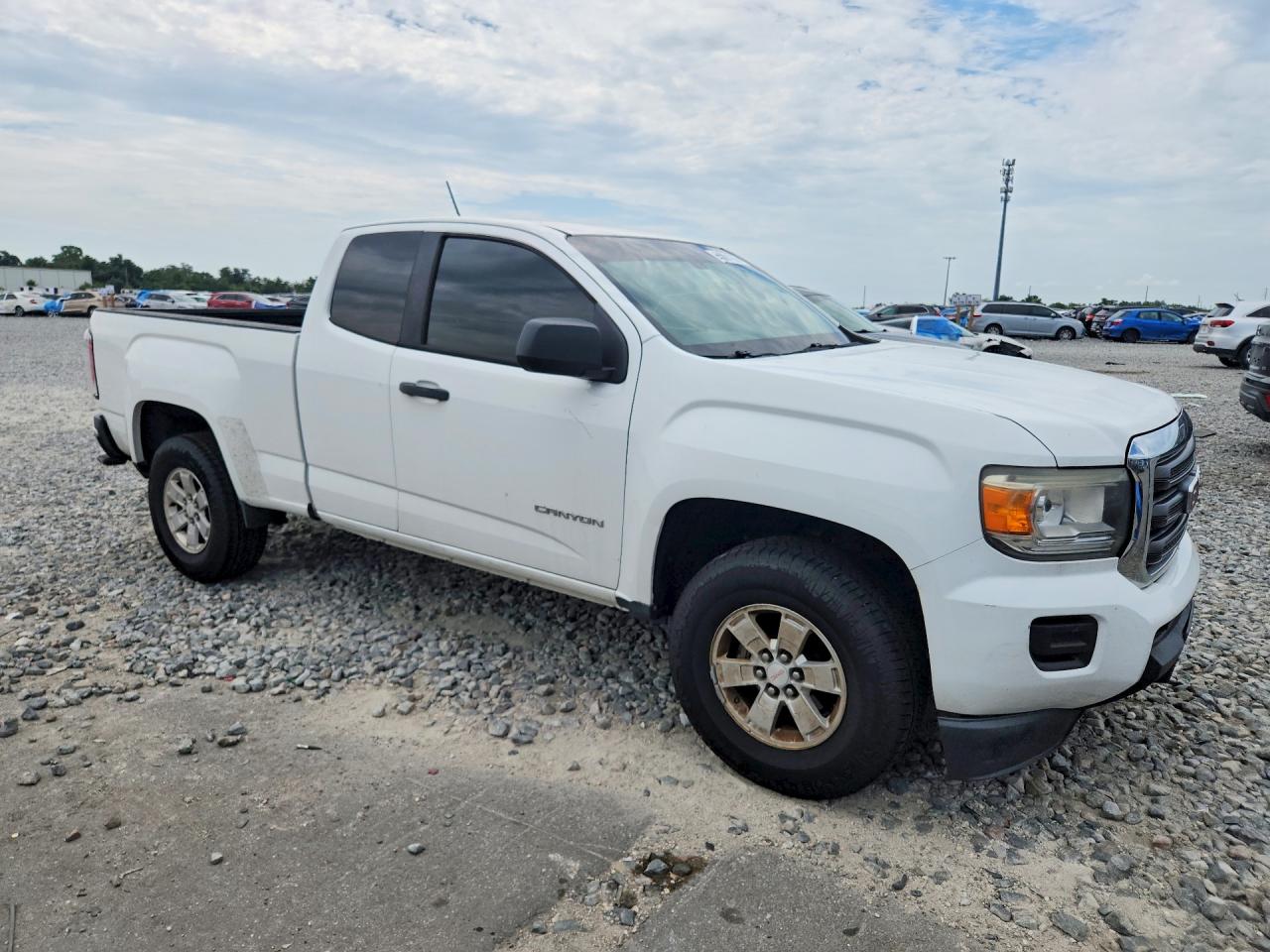 2015 Gmc Canyon White vin: 1GTH5AE38F1226867