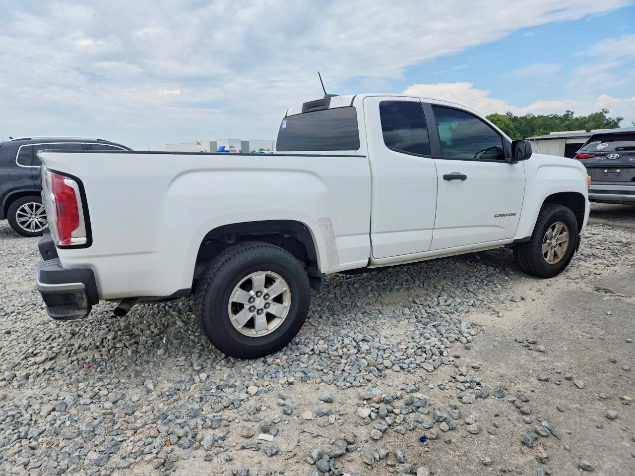 2015 Gmc Canyon White vin: 1GTH5AE38F1226867