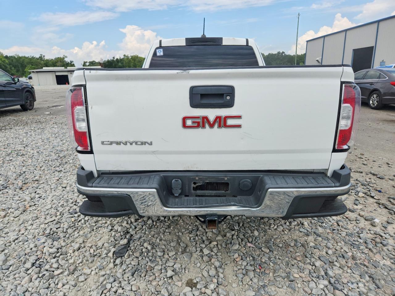 2015 Gmc Canyon White vin: 1GTH5AE38F1226867