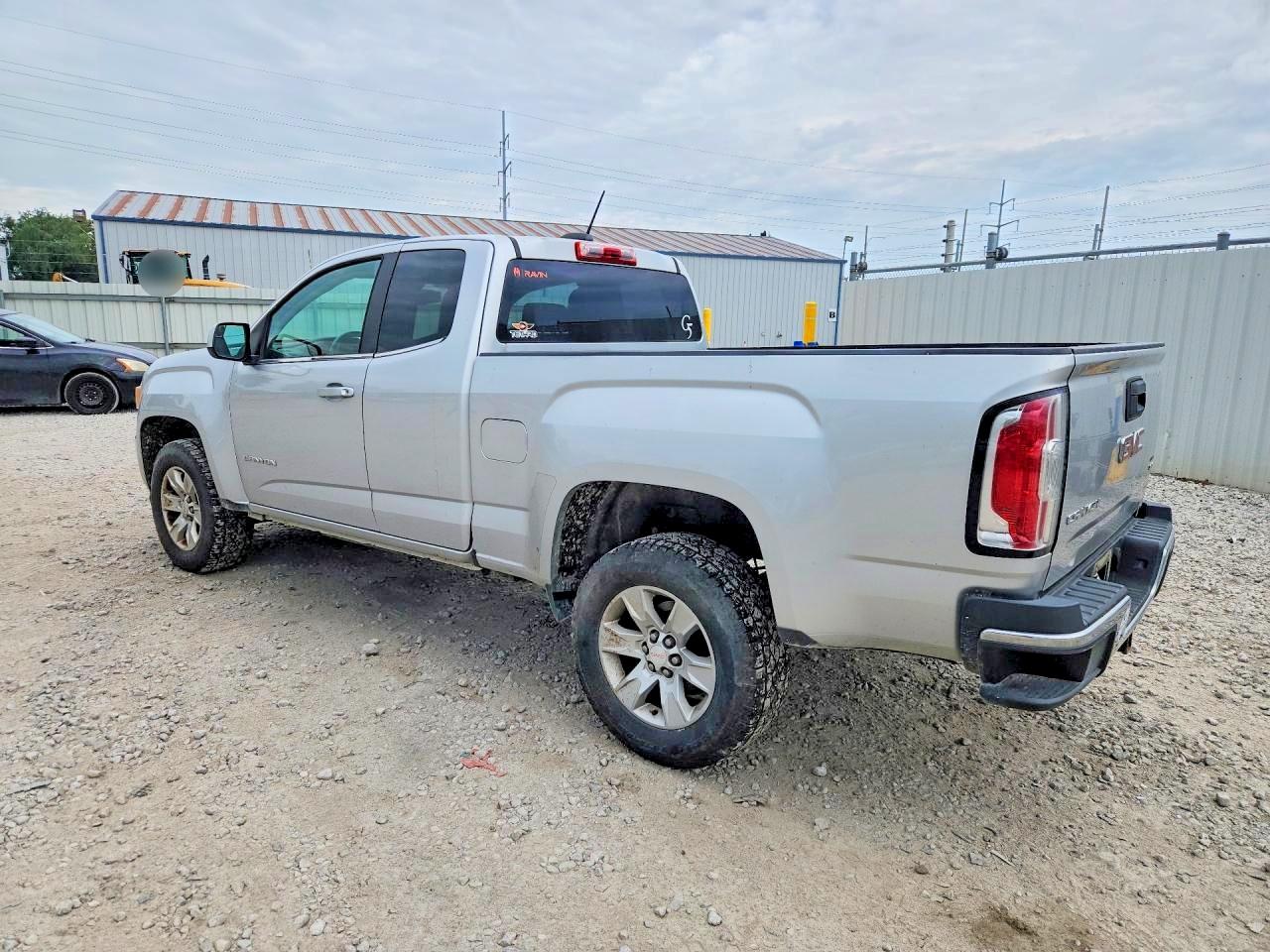 2015 Gmc Canyon Sle Silver vin: 1GTH5BE37F1230057