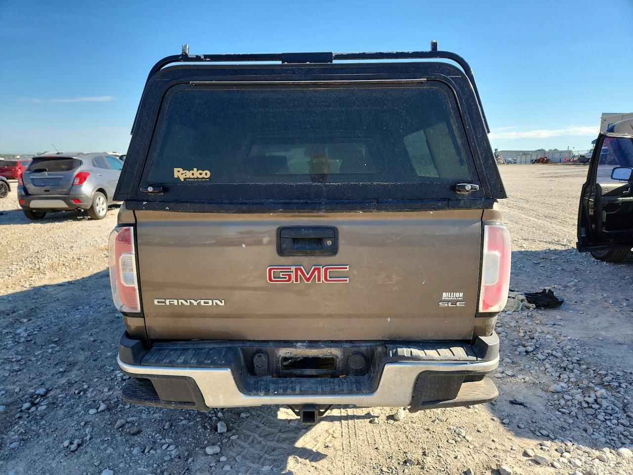 2015 Gmc Canyon Sle Brown vin: 1GTH5BEA0F1161260