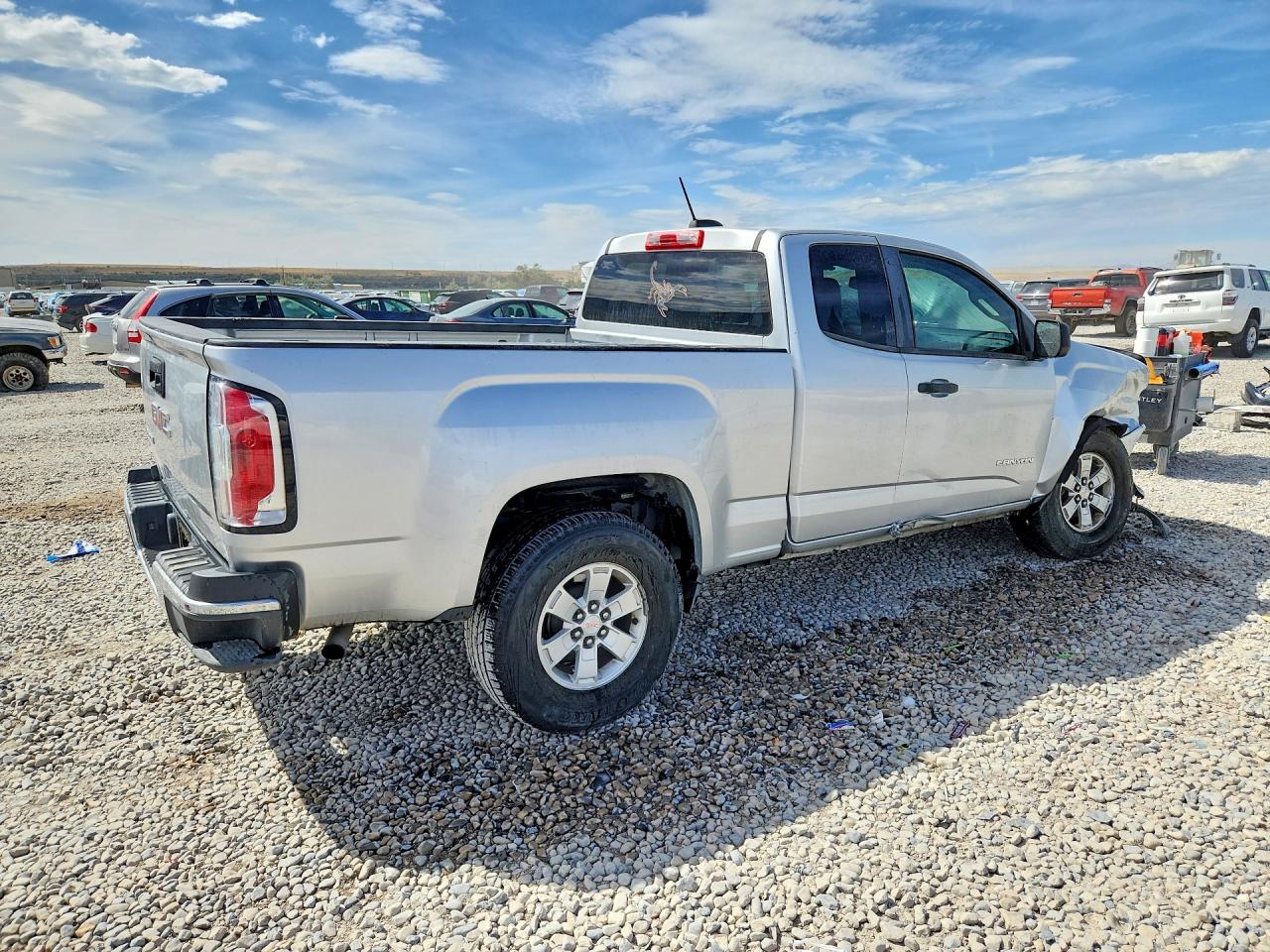 2016 Gmc Canyon Silver vin: 1GTH5BEA4G1213412