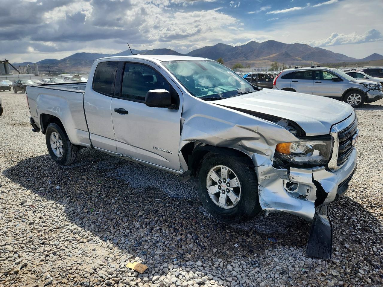 2016 Gmc Canyon Silver vin: 1GTH5BEA4G1213412