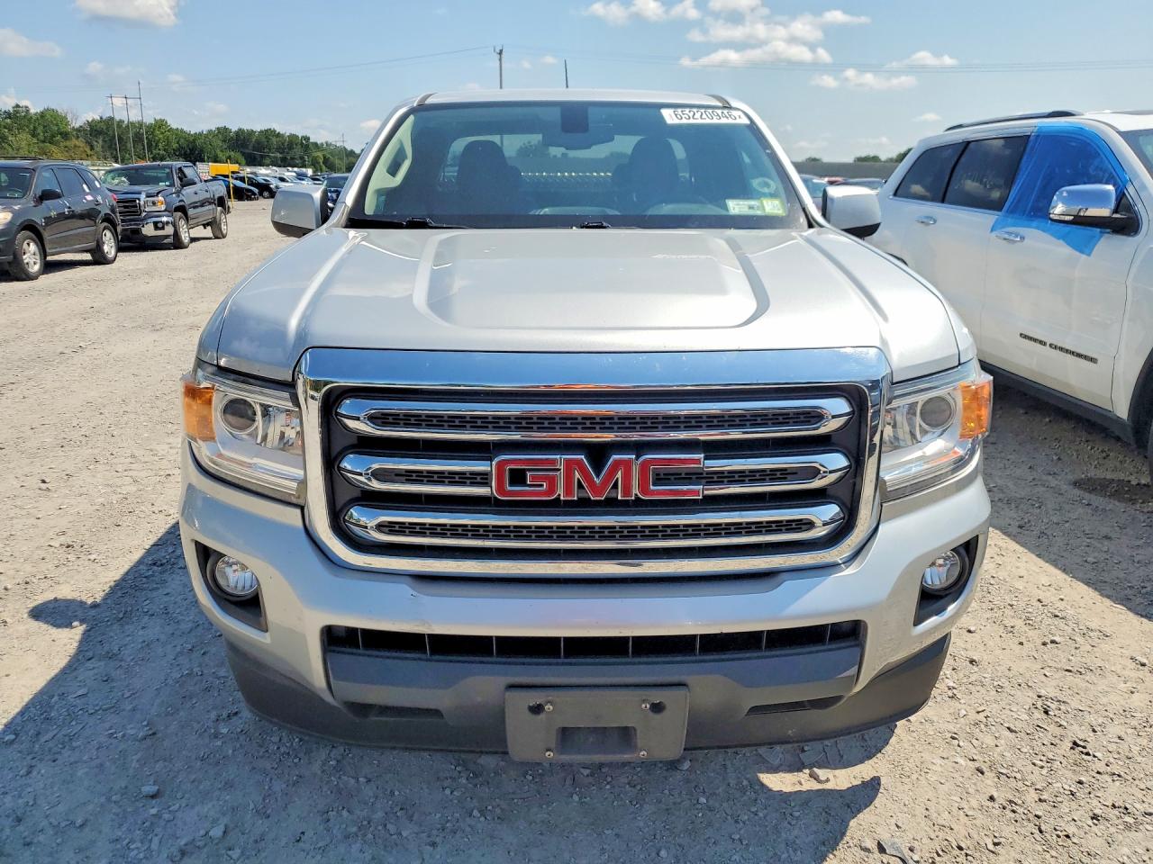 2015 Gmc Canyon Sle Silver vin: 1GTH5BEAXF1244789