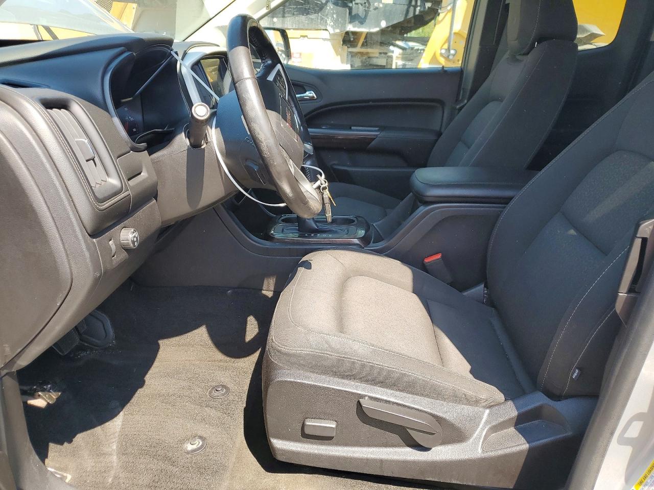 2015 Gmc Canyon Sle Silver vin: 1GTH5BEAXF1244789