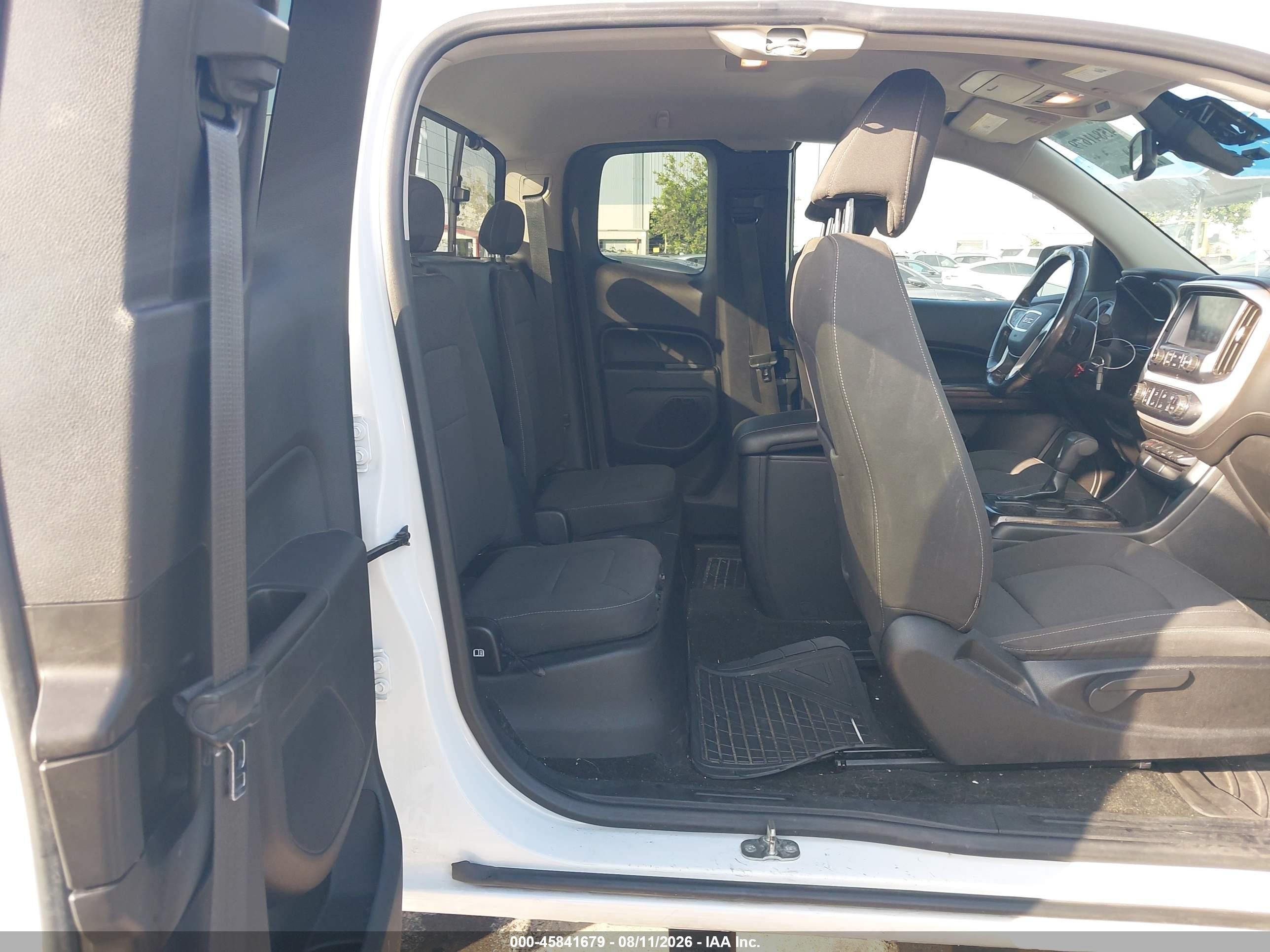 2016 Gmc Canyon 2wd Sle White vin: 1GTH5CEA1G1371146