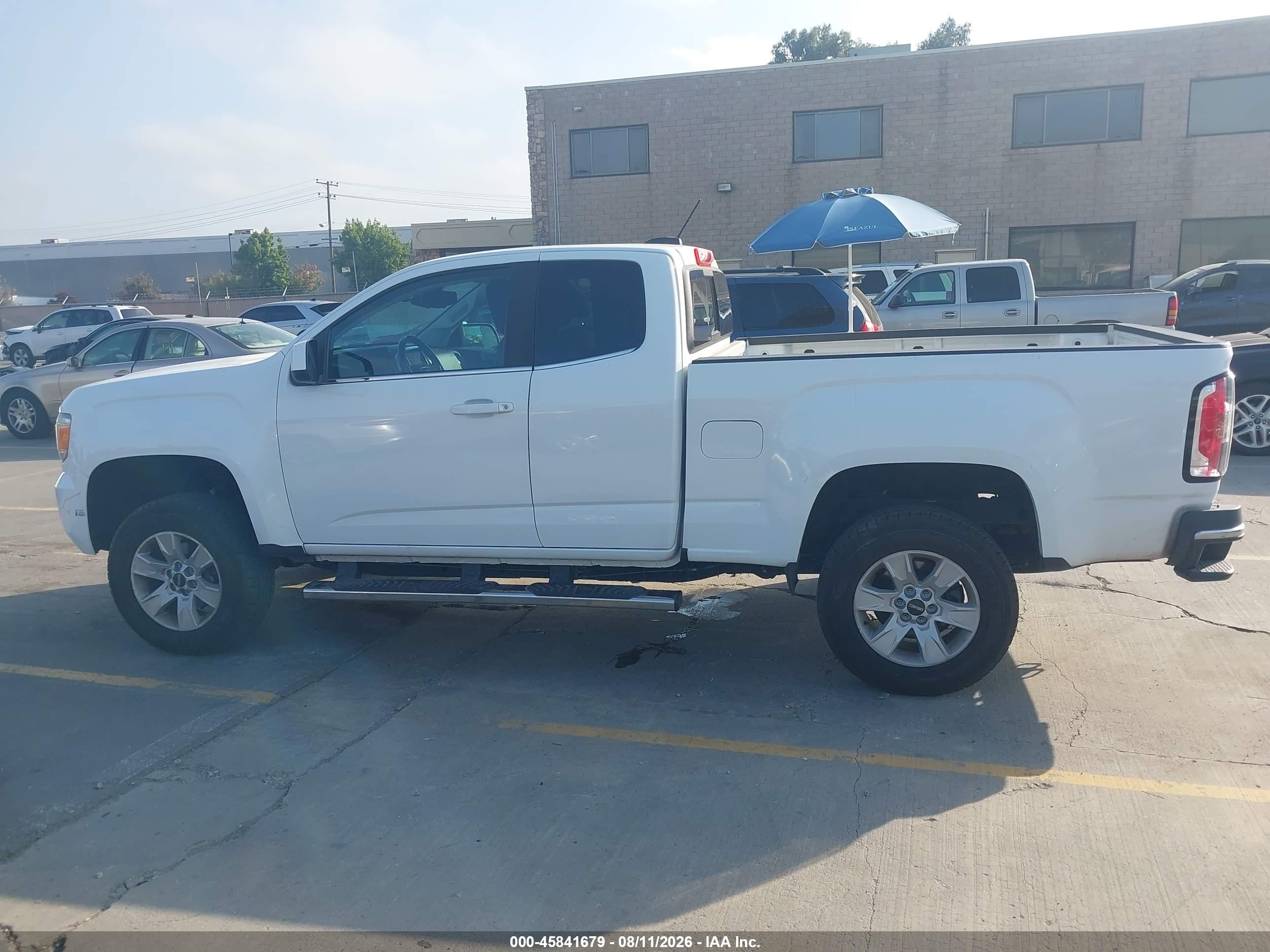 2016 Gmc Canyon 2wd Sle White vin: 1GTH5CEA1G1371146