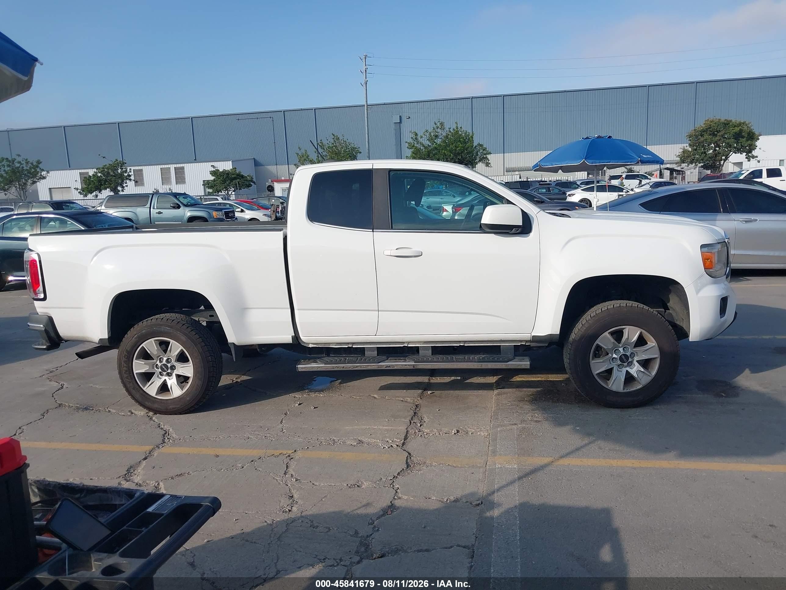 2016 Gmc Canyon 2wd Sle White vin: 1GTH5CEA1G1371146