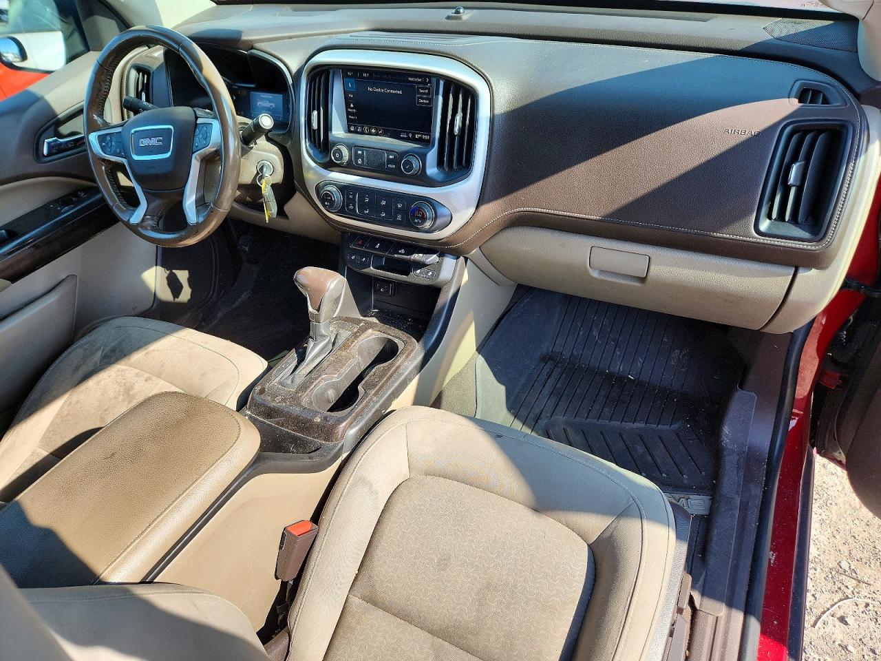 2019 Gmc Canyon Sle Red vin: 1GTH5CEN1K1237832