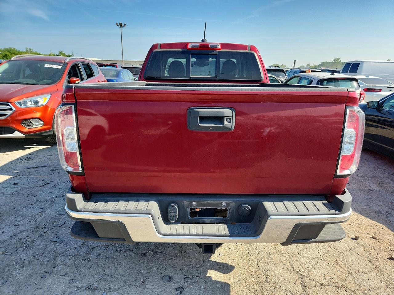 2019 Gmc Canyon Sle Red vin: 1GTH5CEN1K1237832