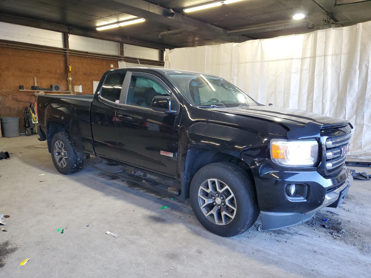 2015 Gmc Canyon Sle Black vin: 1GTH6BE32F1137735