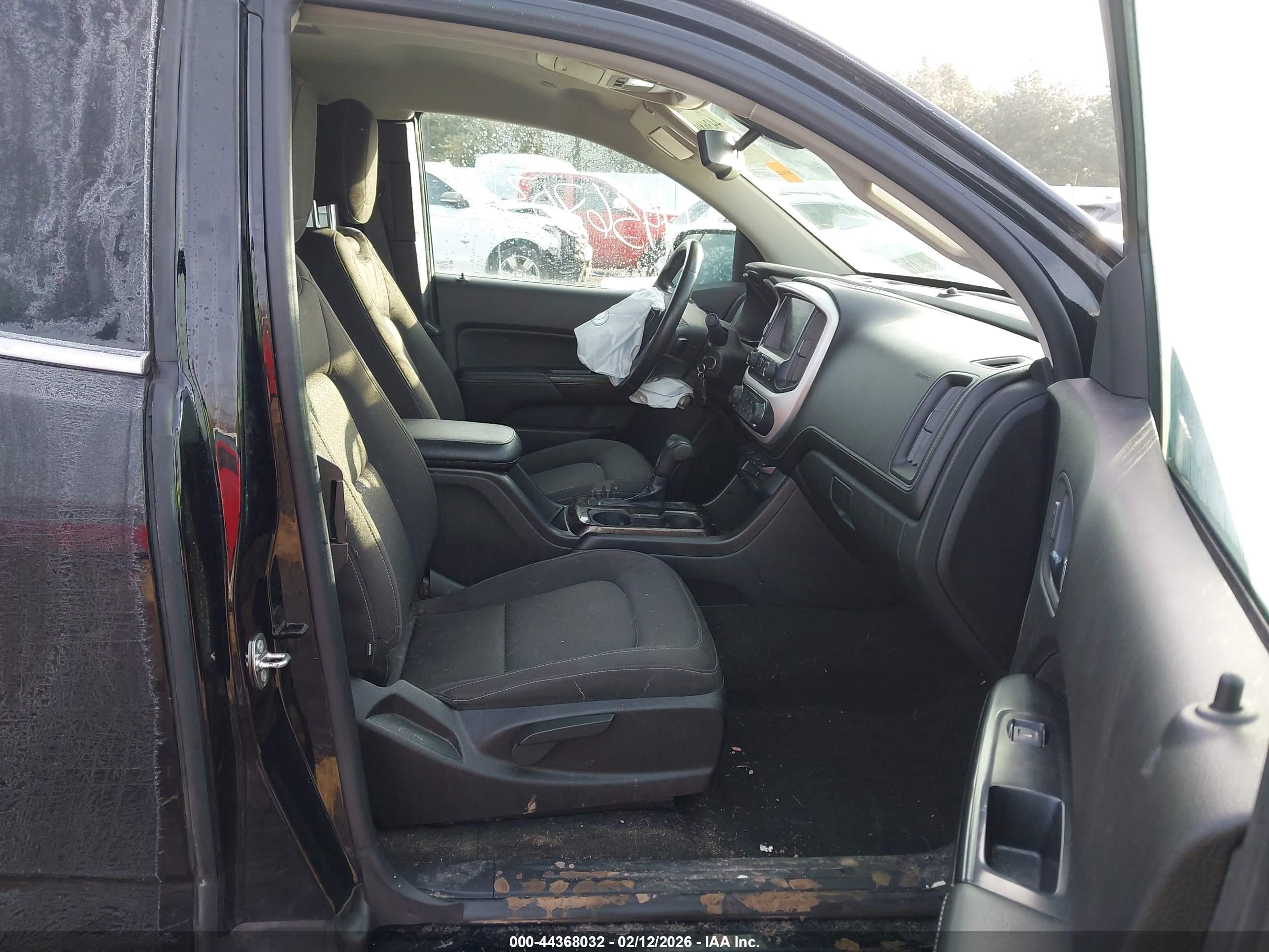 2015 Gmc Canyon Sle Black vin: 1GTH6BE34F1260887