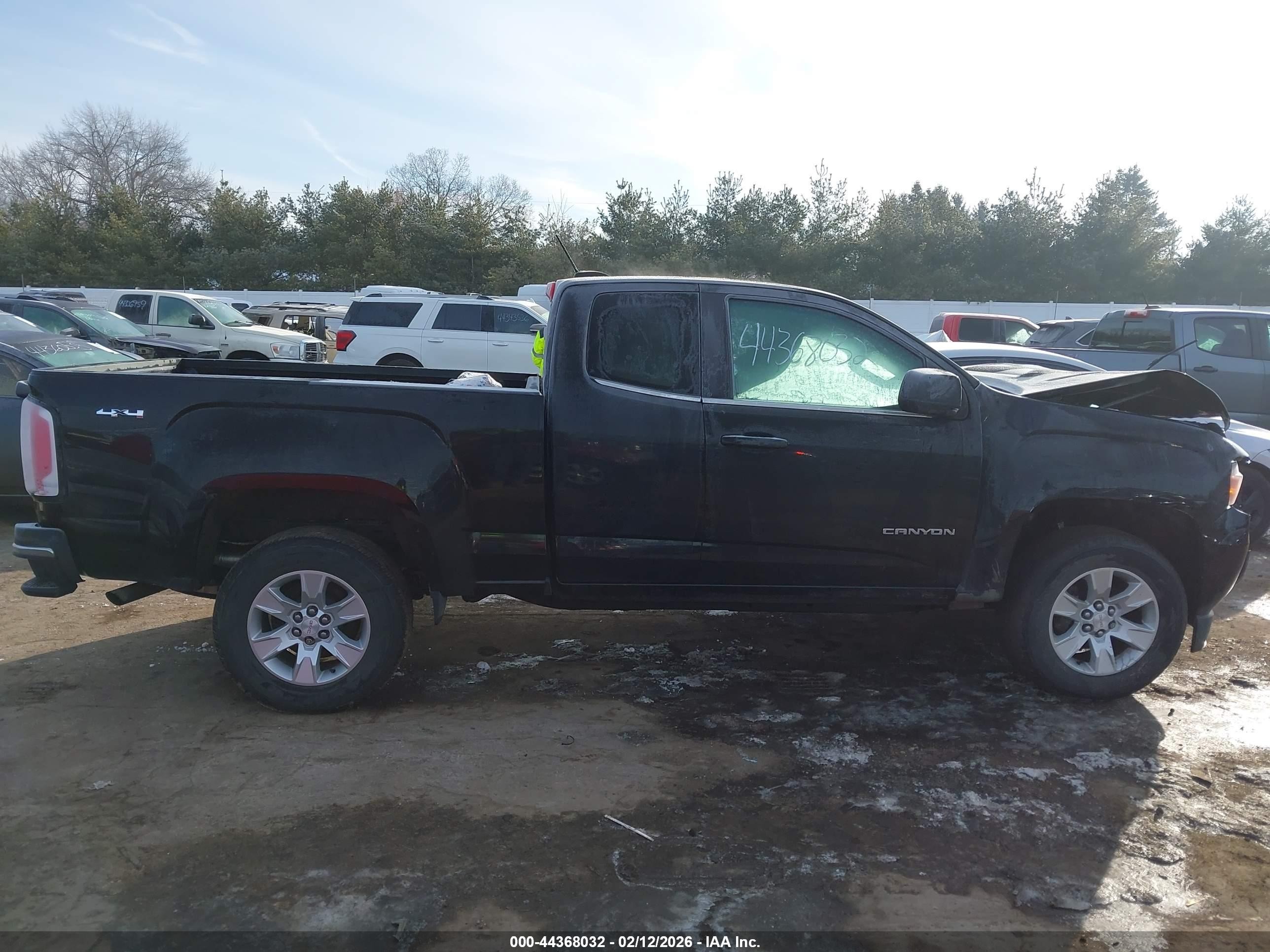 2015 Gmc Canyon Sle Black vin: 1GTH6BE34F1260887