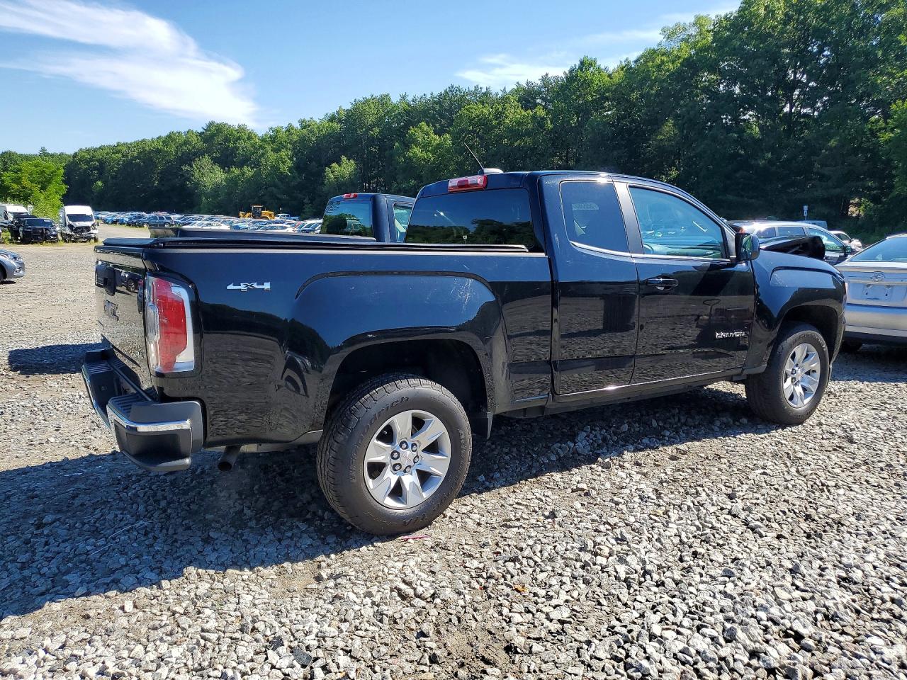 2015 Gmc Canyon Black vin: 1GTH6BEAXF1184204