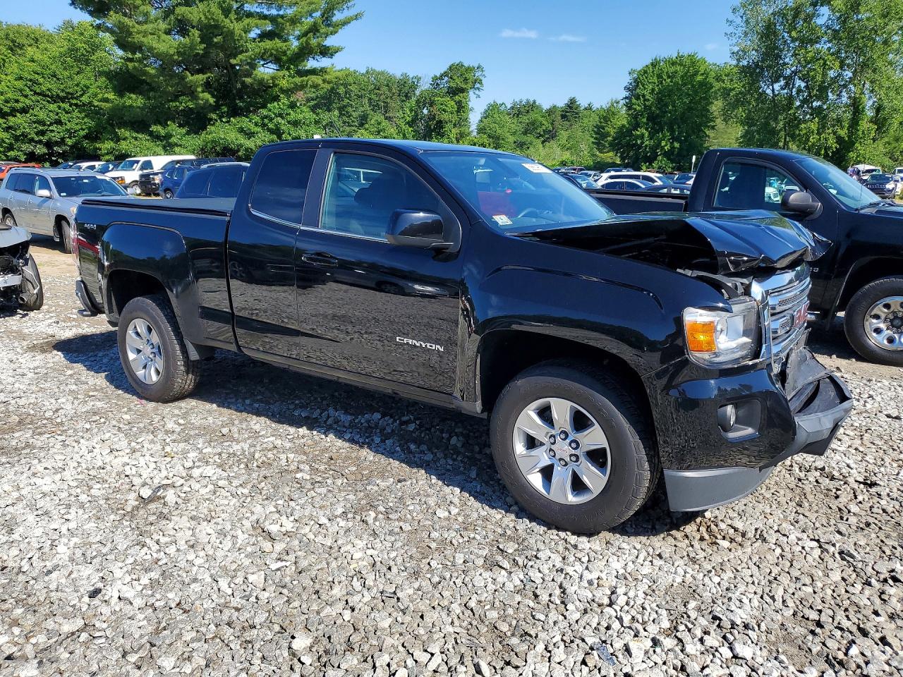 2015 Gmc Canyon Black vin: 1GTH6BEAXF1184204
