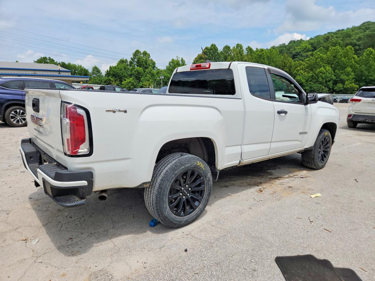 2021 Gmc Canyon Elevation White vin: 1GTH6BEN7M1269694