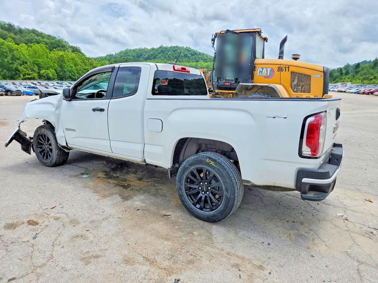 2021 Gmc Canyon Elevation White vin: 1GTH6BEN7M1269694
