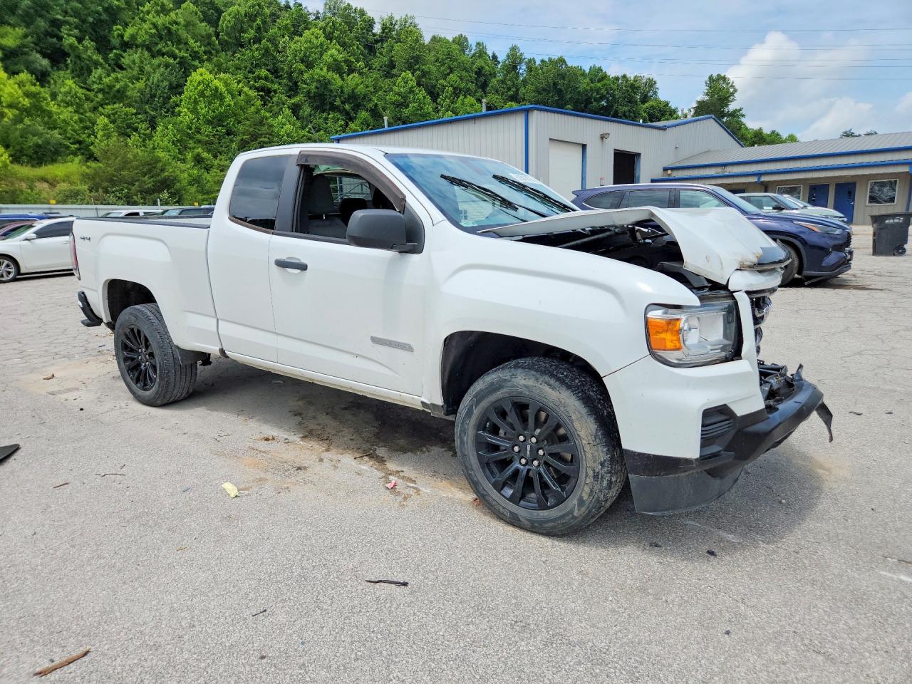 2021 Gmc Canyon Elevation White vin: 1GTH6BEN7M1269694