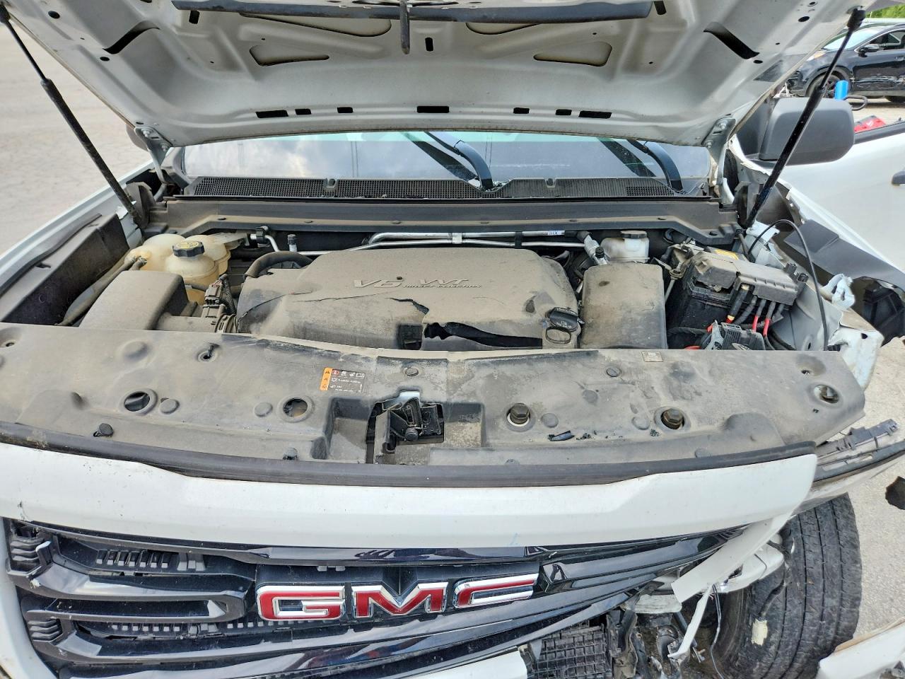 2021 Gmc Canyon Elevation White vin: 1GTH6BEN7M1269694