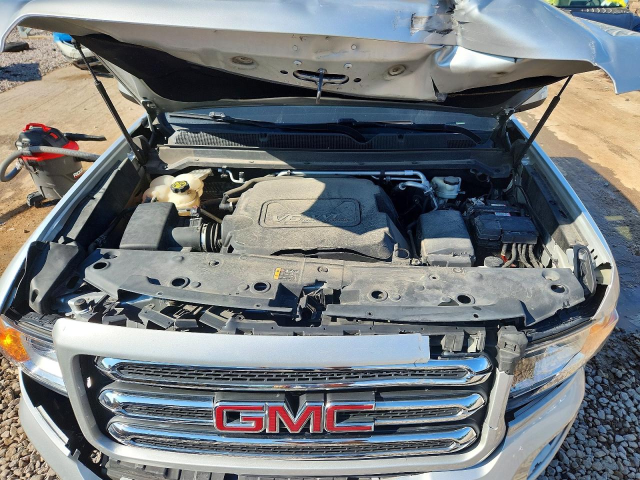 2016 Gmc Canyon Sle Silver vin: 1GTH6CE34G1342240