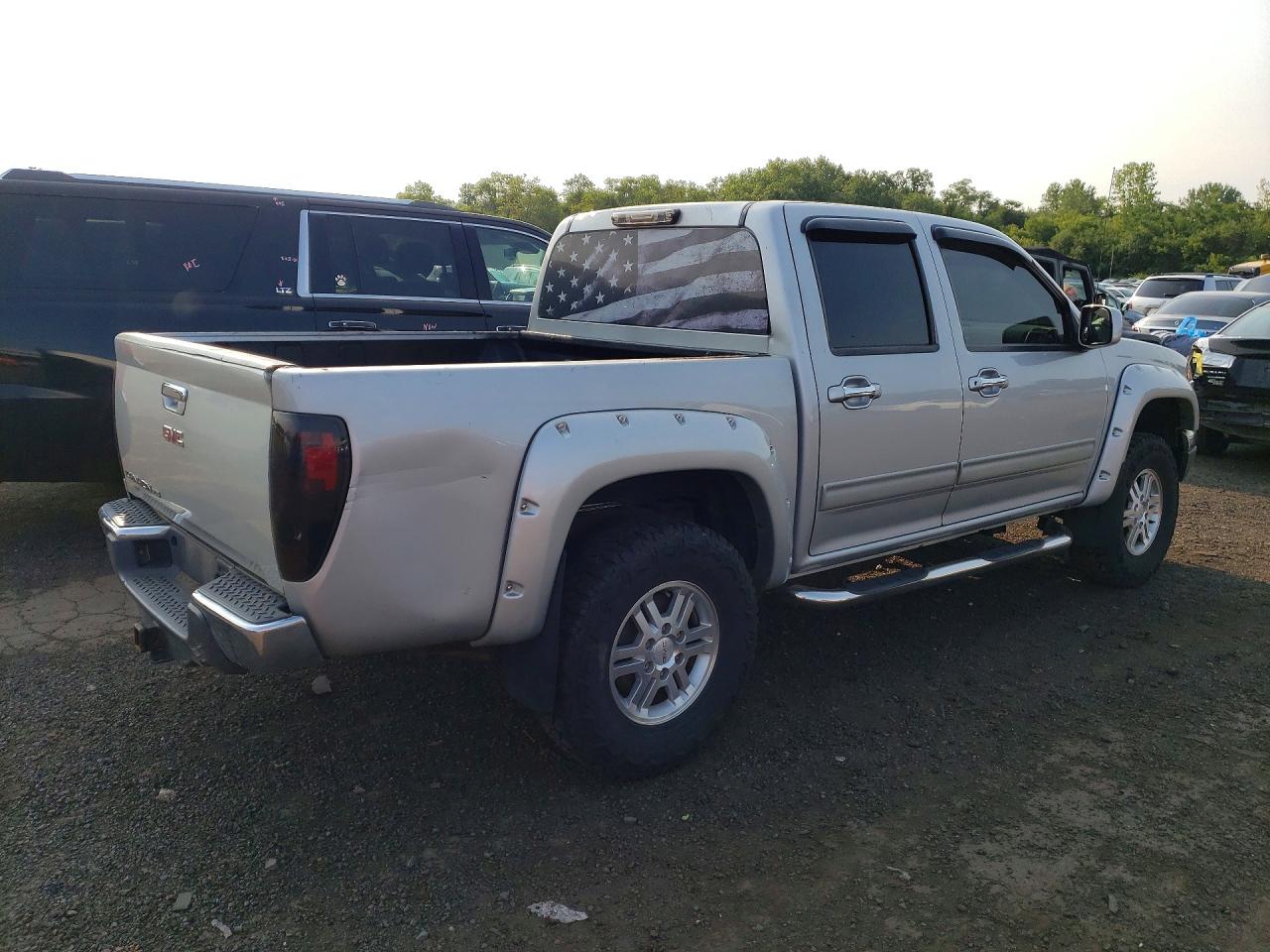 2012 Gmc Canyon Sle Gray vin: 1GTH6MFE1C8119838