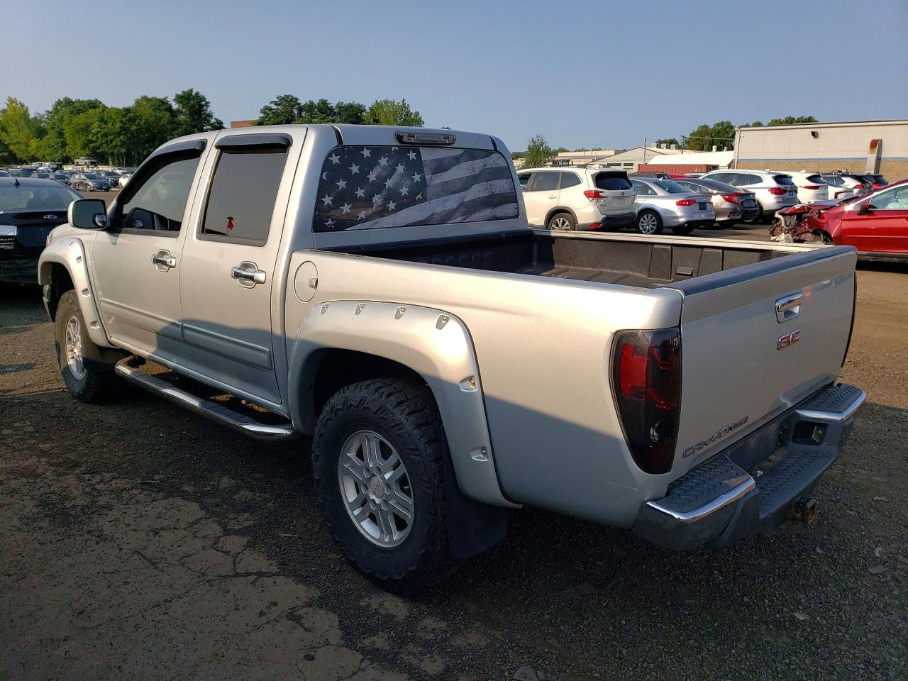 2012 Gmc Canyon Sle Gray vin: 1GTH6MFE1C8119838