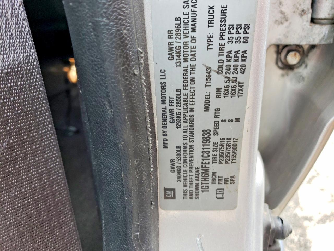 2012 Gmc Canyon Sle Gray vin: 1GTH6MFE1C8119838