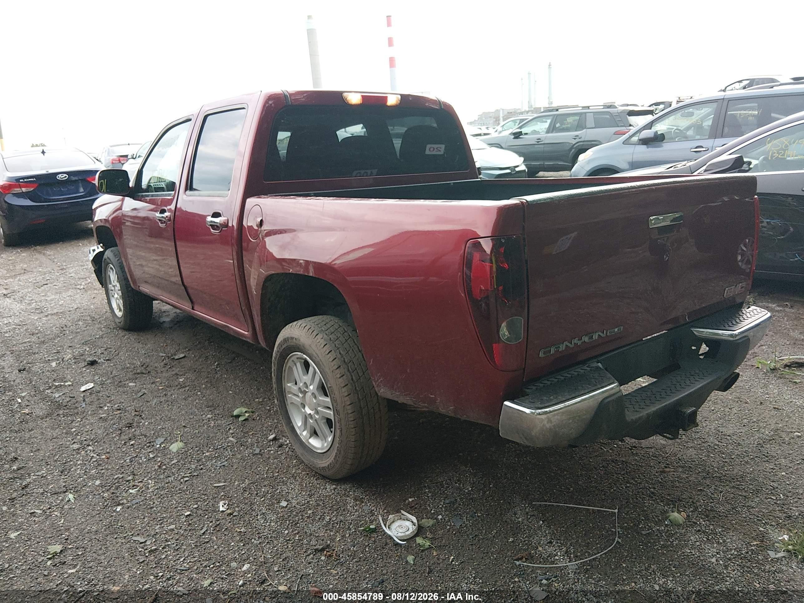 2011 Gmc Canyon Sle1 Burgundy vin: 1GTH6MFE4B8101204
