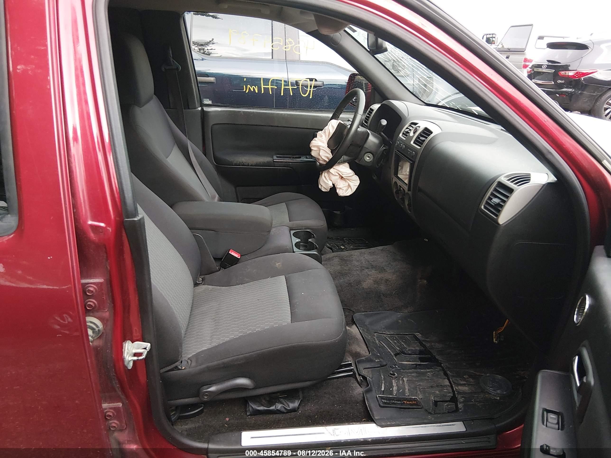 2011 Gmc Canyon Sle1 Burgundy vin: 1GTH6MFE4B8101204