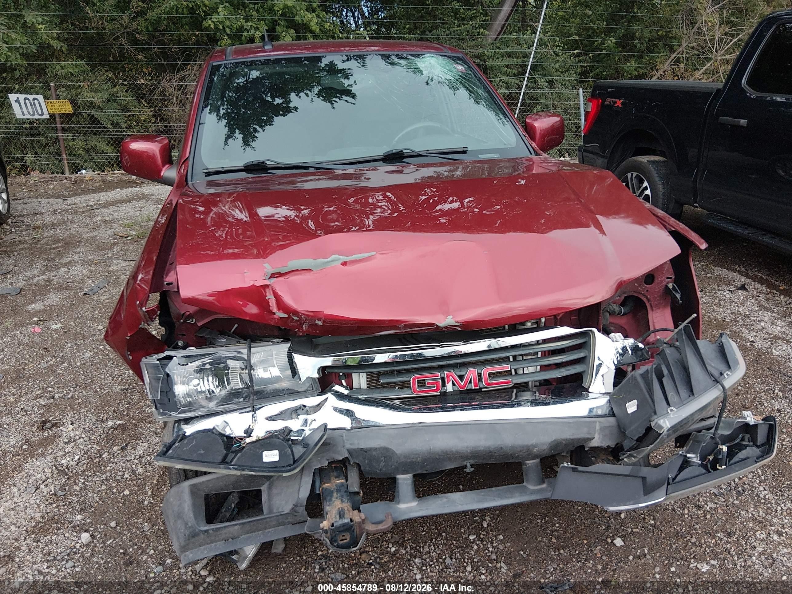 2011 Gmc Canyon Sle1 Burgundy vin: 1GTH6MFE4B8101204