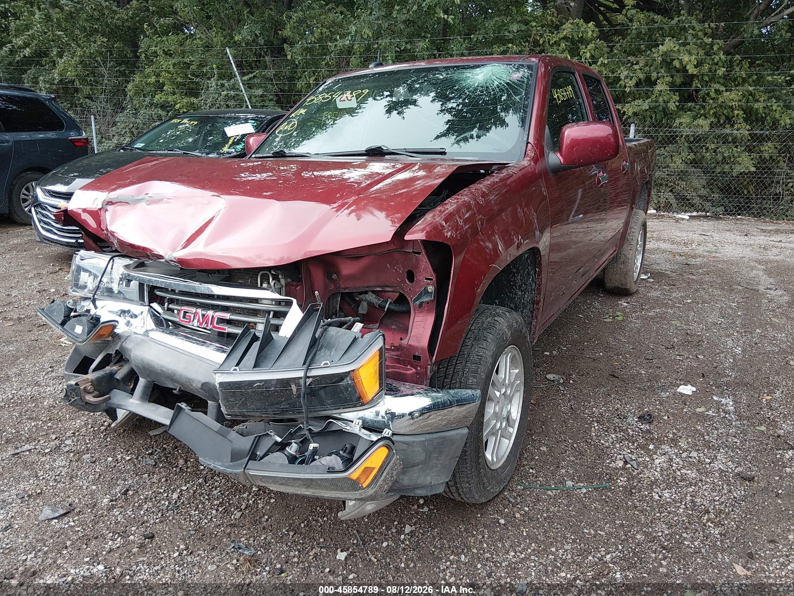 2011 Gmc Canyon Sle1 Burgundy vin: 1GTH6MFE4B8101204