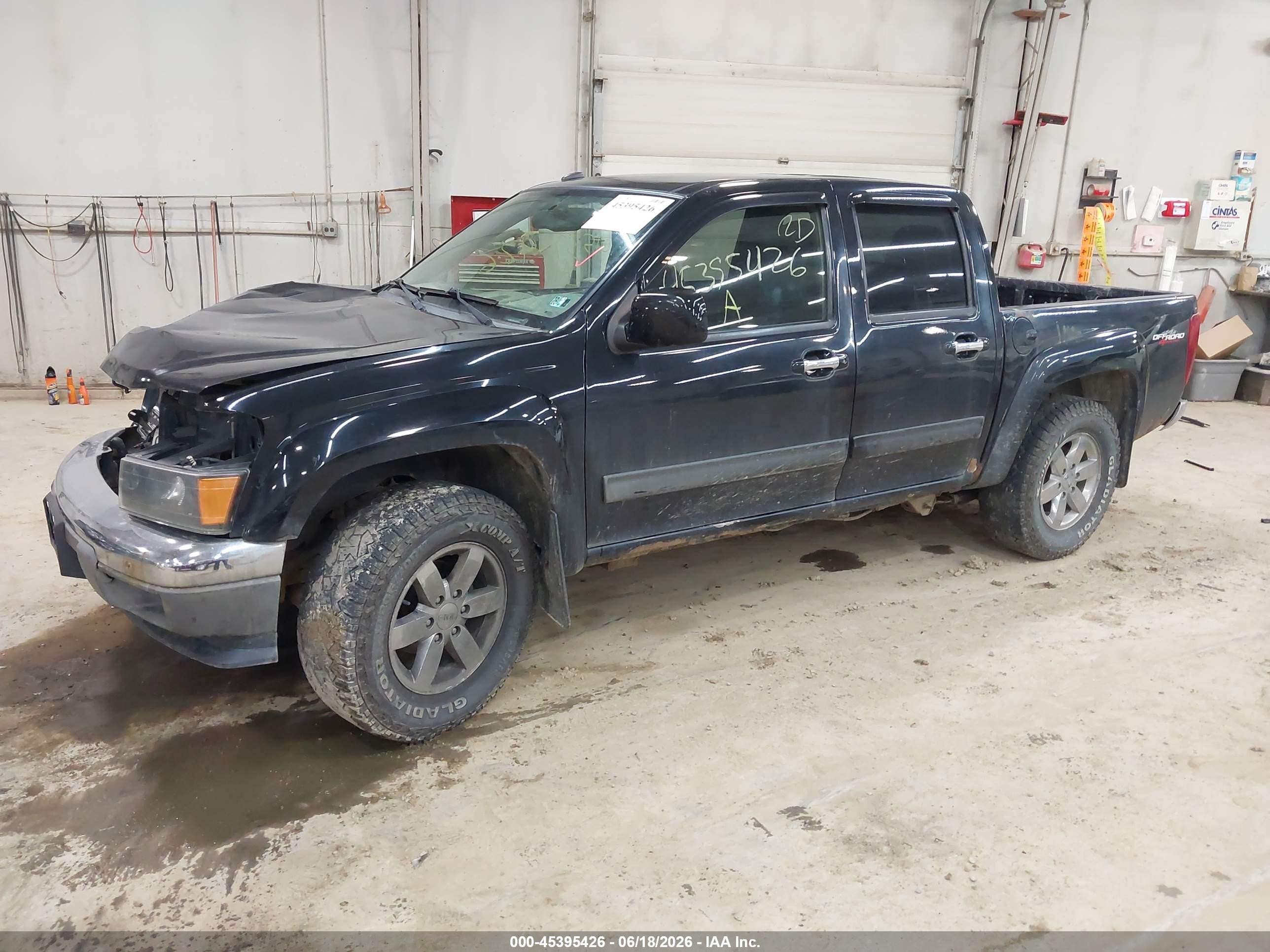 2011 Gmc Canyon Sle1 Black vin: 1GTH6MFE4B8103406