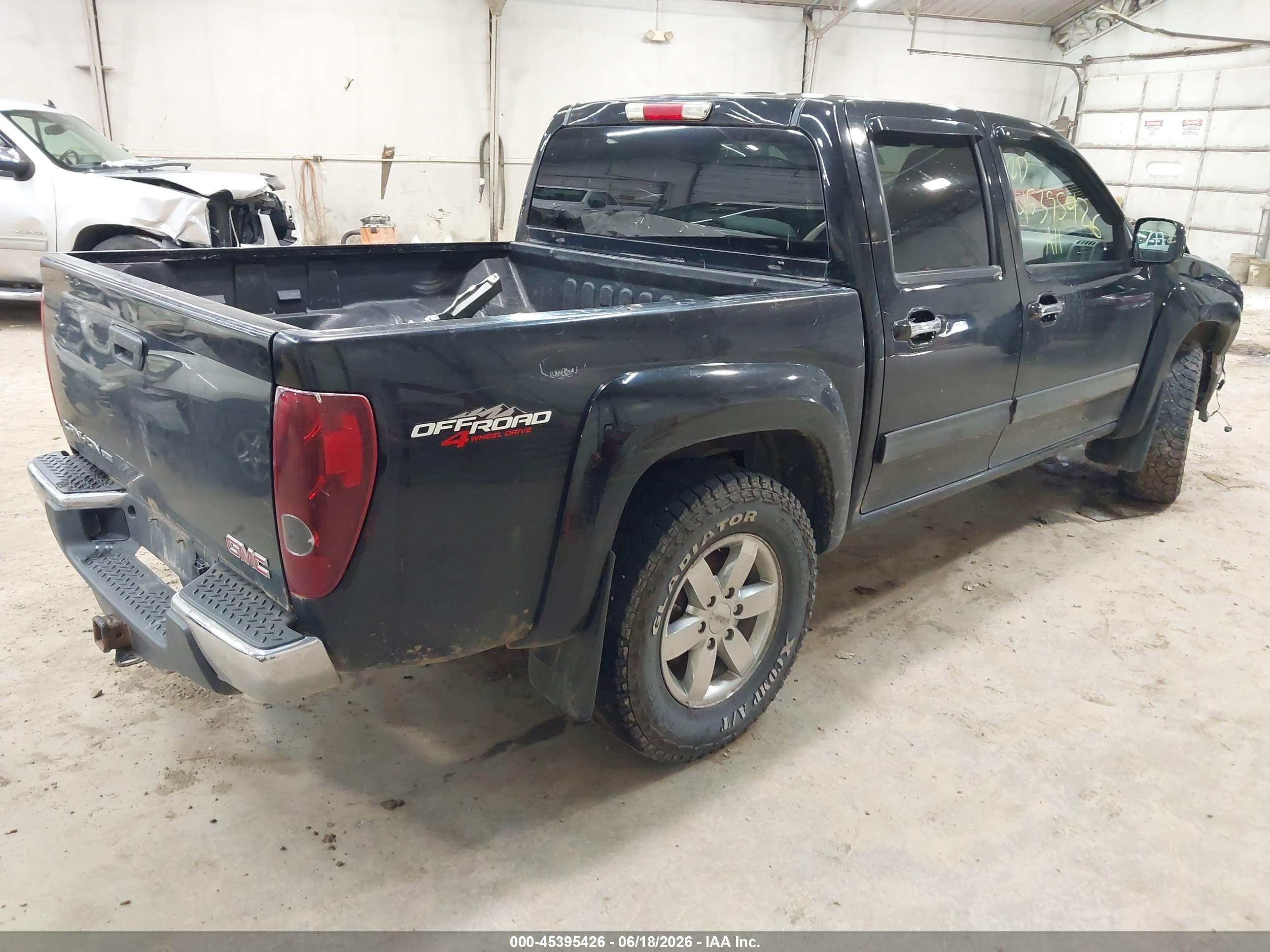 2011 Gmc Canyon Sle1 Black vin: 1GTH6MFE4B8103406