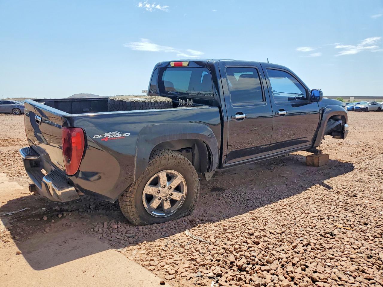 2012 Gmc Canyon Sle Black vin: 1GTH6MFE5C8167147