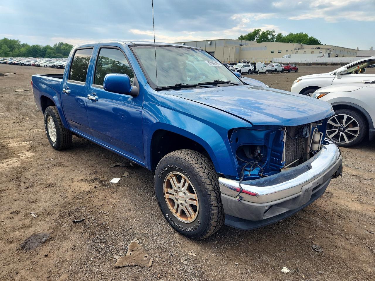 2012 Gmc Canyon Sle Blue vin: 1GTH6MFE6C8137929